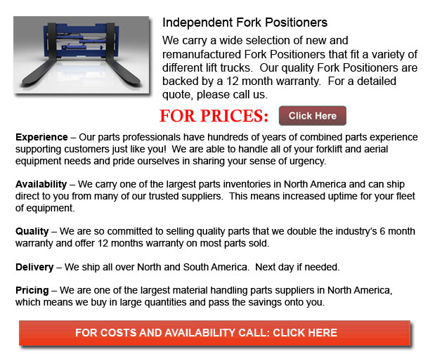Independent Fork Positioners