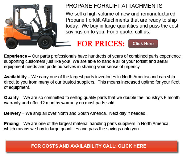 Propane Forklift Attachments