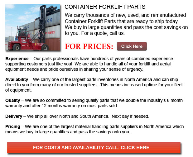 Parts for Container Forklift
