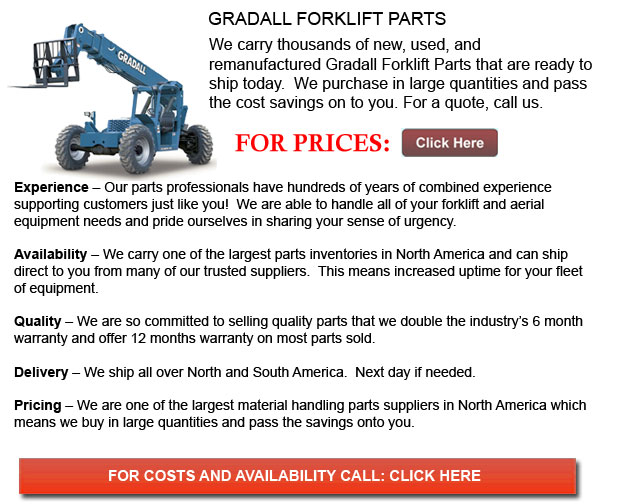 Gradall Forklift Parts