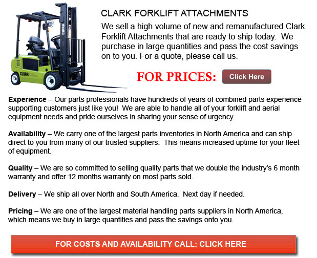 Clark Forklift Attachments