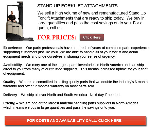 Stand Up Forklift Attachment