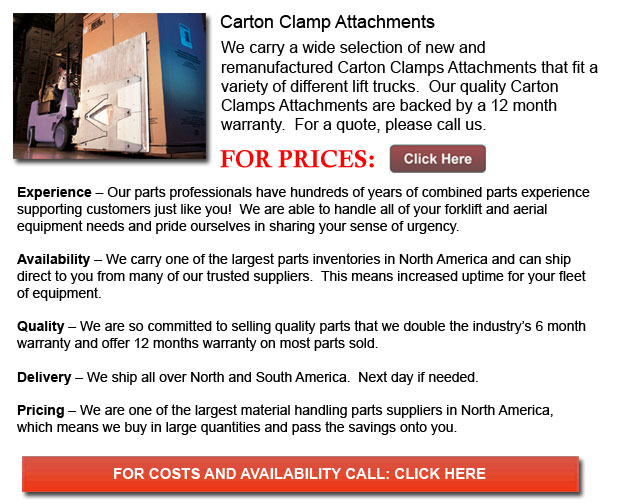 Carton Clamp Attachment