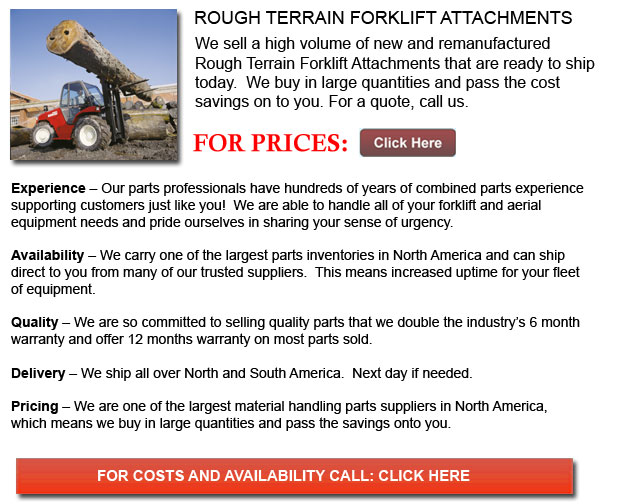 Rough Terrain Forklift Attachments