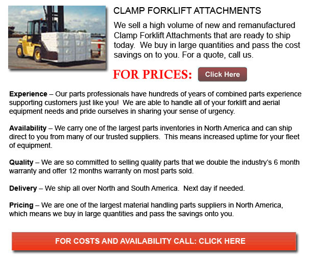 Clamp Forklift Attachments