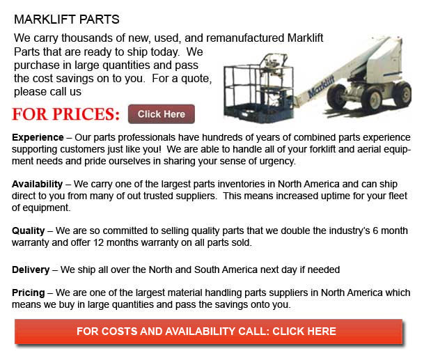 California Marklift Parts New and Used Inventory Available