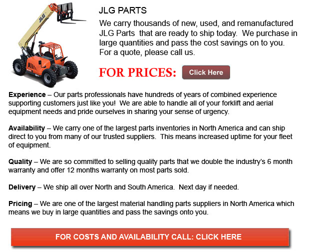 Jlg Forklift Part Chula Vista California