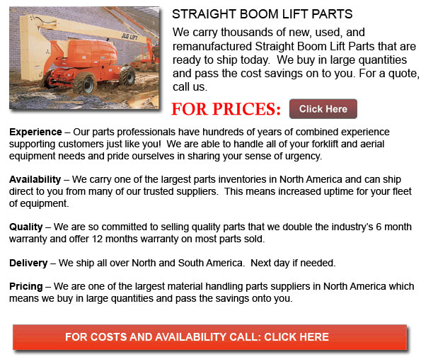 Parts for Straight Boom Lifts
