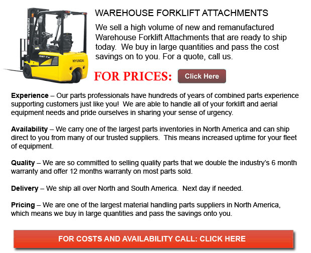 Attachment for Warehouse Forklifts
