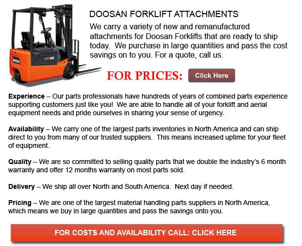 Doosan Forklift Attachment