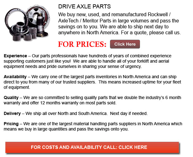 Forklift Drive Axles