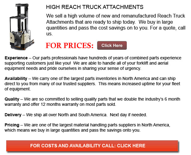 High Reach Truck Attachments