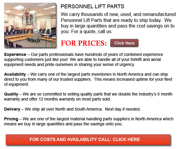 Personnel Lift Parts