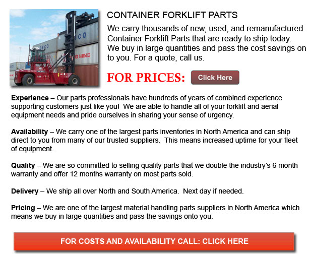 Parts for Empty Container Handler