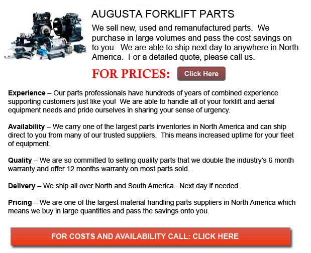 Augusta Forklift Parts Same Day Delivery On Select Parts
