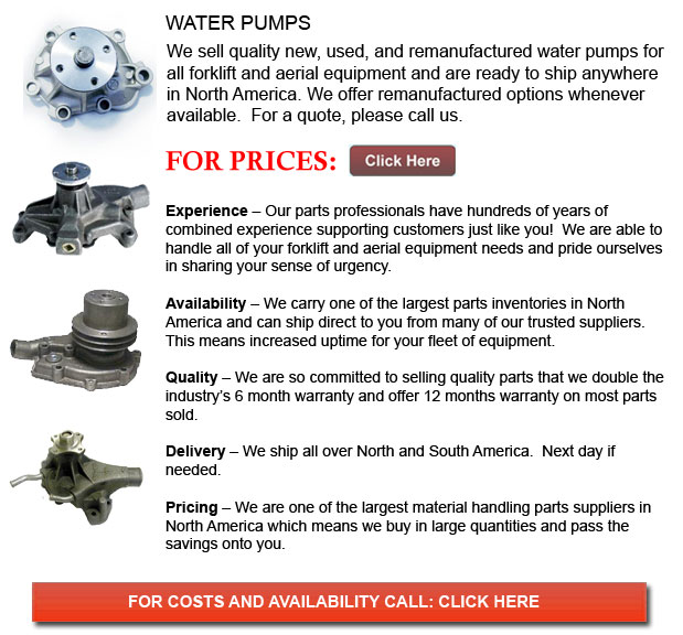 water pump parts and functions