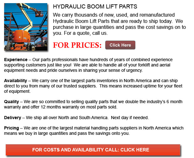Hydraulic Boom Lift Parts