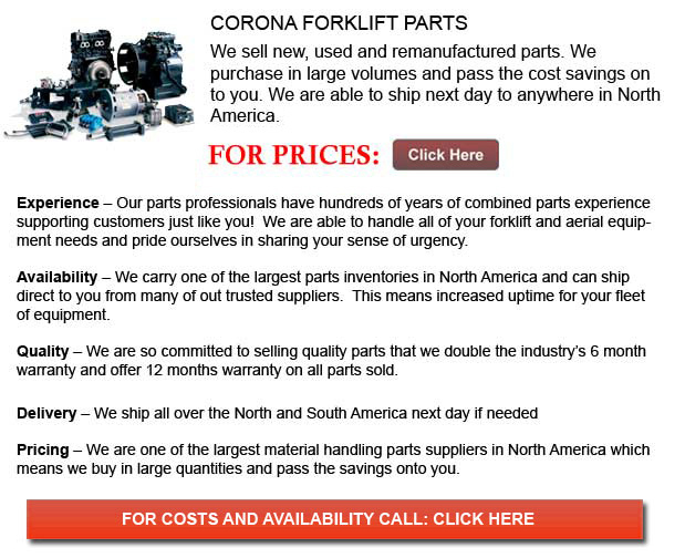 Corona Forklift Parts