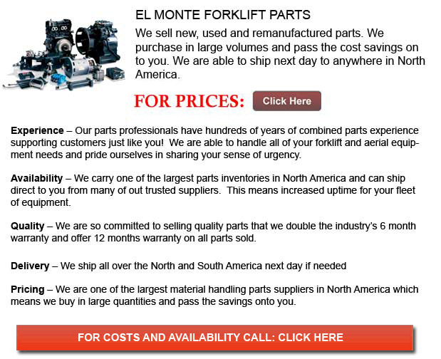 El Monte Forklift Parts