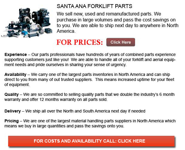 Santa Ana Forklift Parts