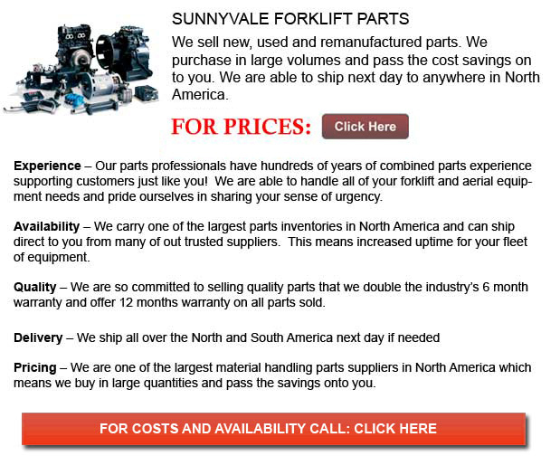 Sunnyvale Forklift Parts