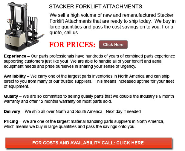 Stacker Forklift Attachments