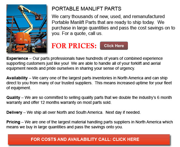 Portable Manlift Parts | Los Angeles, California