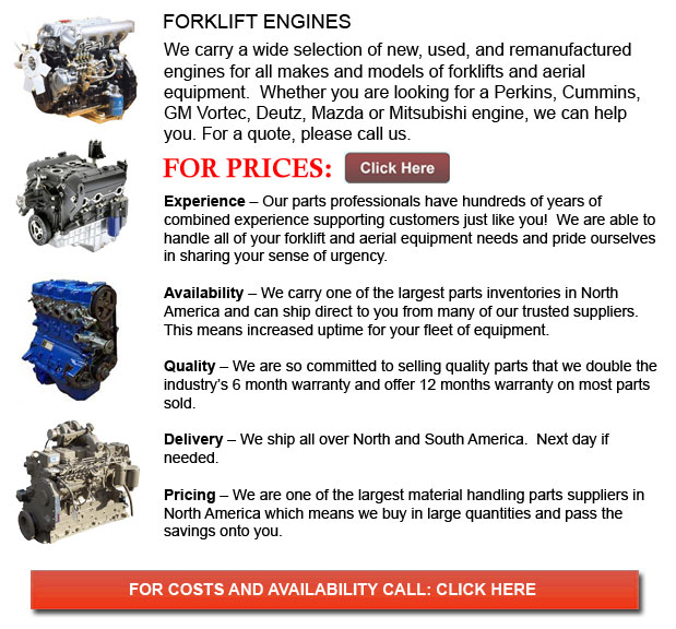 Forklift Engine Ontario California