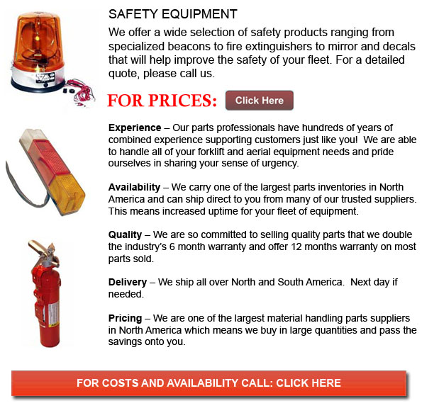 Safety Equipment For Forklifts Jacksonville Florida