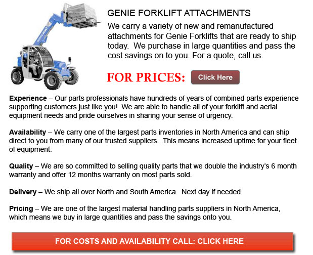Genie Forklift Attachments