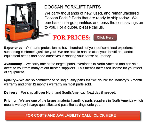 Newfoundland Doosan Forklift Part New And Used Inventory Available