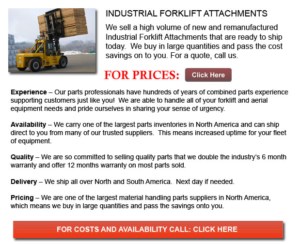 Attachment for Industrial Forklift