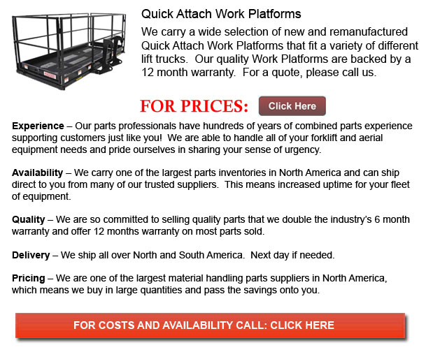 Quick Attach Work Platforms