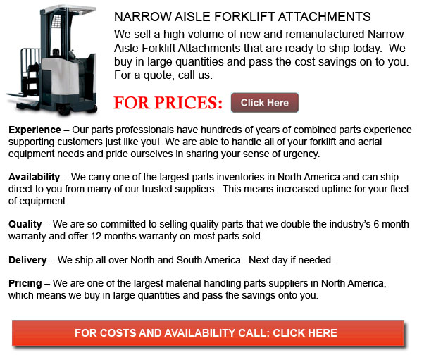 Attachment for Narrow Aisle Forklift