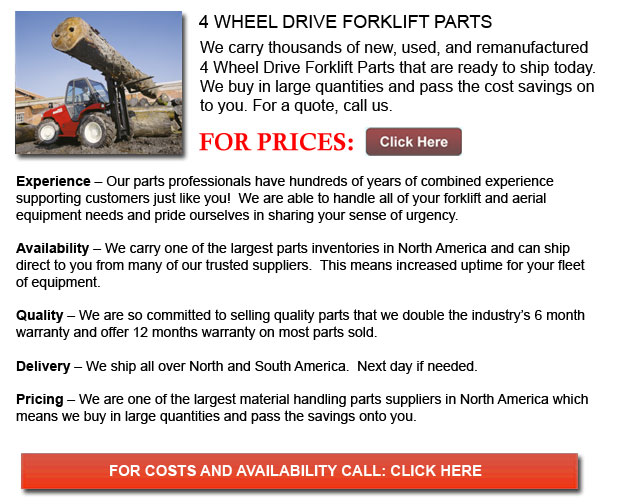 4 Wheel Drive Forklift Parts