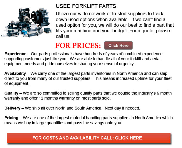 Used Parts for Forklifts