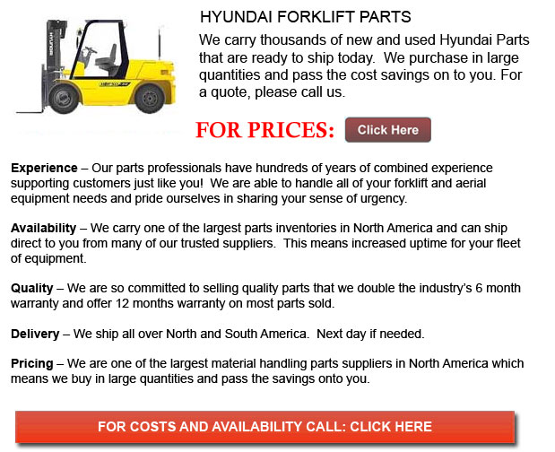 Hyundai Forklift Part