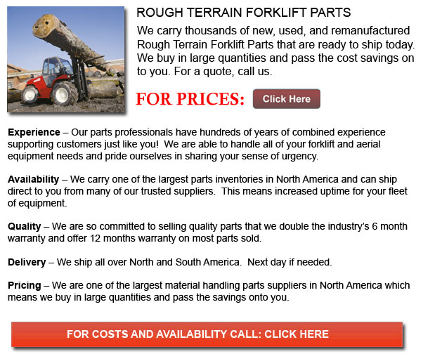 Parts for Rough Terrain Forklift