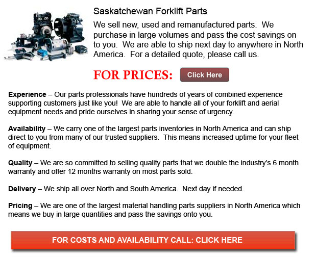 Saskatchewan Forklift Parts