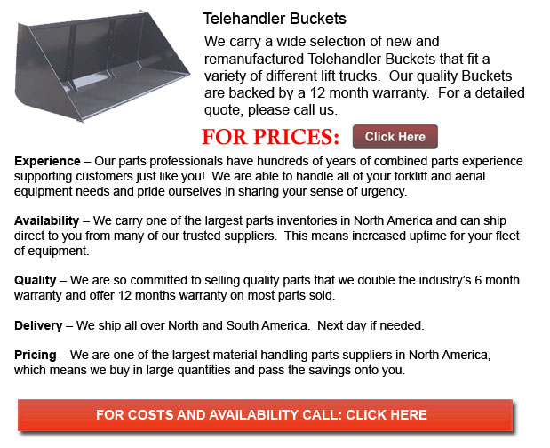 Bucket for Telehandlers