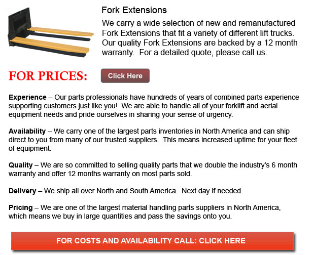 Fork Extension For Forklifts Seattle Washington