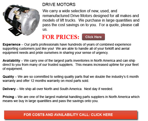 Drive Motor Forklift