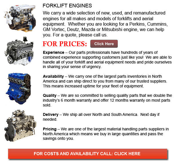 Engine for Forklifts