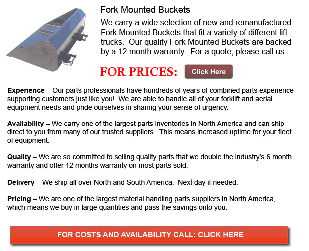 Fork Mounted Bucket