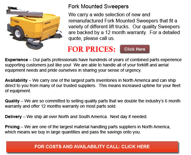 Fork Mounted Sweeper