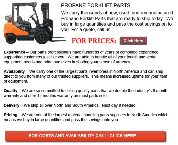 Parts for Propane Forklift