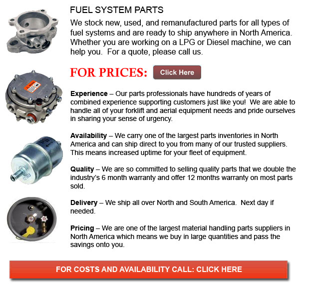 Forklift Fuel System Tacoma Washington