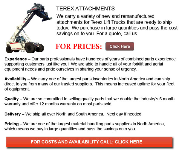 Attachments for Terex