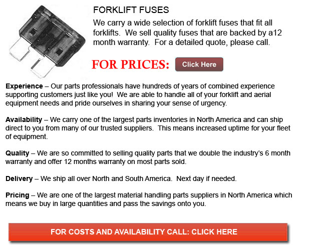Forklift Fuse Warren Michigan