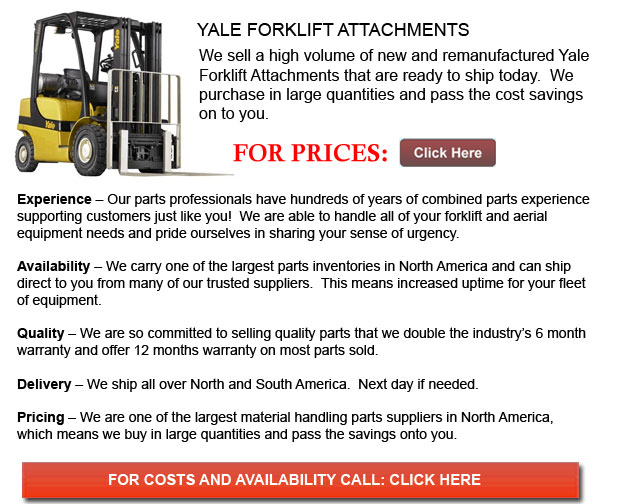 Yale Forklift Attachment